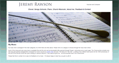 Desktop Screenshot of music.rawson.me.uk